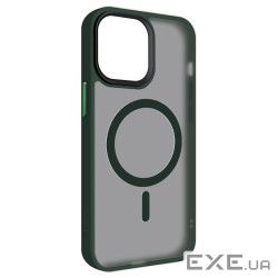Чохол до мобільного телефона Armorstandart Uniq Magsafe Apple iPhone 14 Pro Max Dark Green (ARM75325