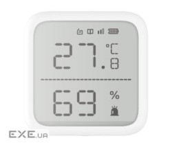 Бездротовий датчик температури та вологості Hikvision DS-PDTPH-E-WE