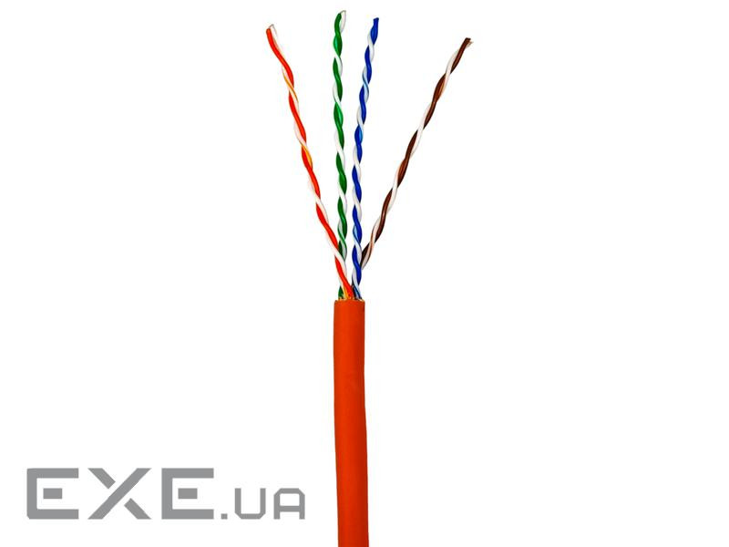 Кабель мережевий GEAR UTP 305м , cat.5e, CU, 4*2*0,51, LSZH, Reelex, indoor (GEC-UTPLCUR051305) (29766)