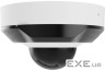 IP-Камера дротова Ajax DomeCam Mini, 8мп, 4мм, Poe, True WDR, IP 65, ІЧ 30м, аудіо, кут (000039329) (000039329)