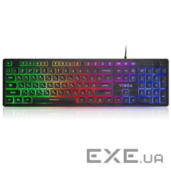 Клавіатура Vinga KB410 black