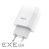 Зарядний пристрій HOCO C72A Glorious single port charger set(Type-C) White (6931474713018)