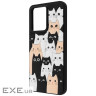 Чехол WAVE Doodle Case Xiaomi Redmi Note 12 4G cats (63511 cats)