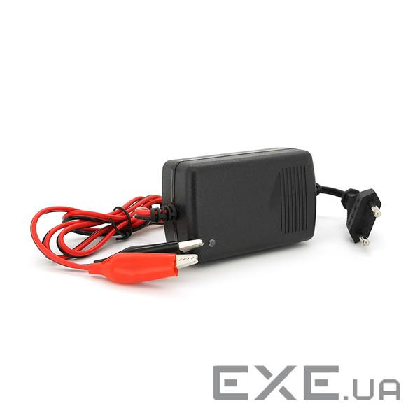 Імпульсне ЗУ для акумулятора 12V,100-240V,1,5A,клеми(AGM / GEL / Lead) (YT-PPI-1201500) (AGM / GEL / Lead) (YT-PPI-12015