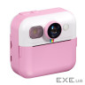 Камера миттєвого друку ColorWay Kids, Pink, 0.3Mp, 2.4" LCD екран, microSD, акумулятор 1 (CW-PHP01P)