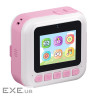 Камера миттєвого друку ColorWay Kids, Pink, 0.3Mp, 2.4" LCD екран, microSD, акумулятор 1 (CW-PHP01P)