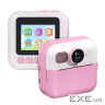 Камера миттєвого друку ColorWay Kids, Pink, 0.3Mp, 2.4" LCD екран, microSD, акумулятор 1 (CW-PHP01P)