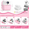 Камера миттєвого друку ColorWay Kids, Pink, 0.3Mp, 2.4" LCD екран, microSD, акумулятор 1 (CW-PHP01P)