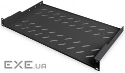 Полиця консольна DIGITUS 19" 1U, 250mm, RAL 9005 (DN-19TRAY-1-SW)