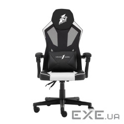Кресло для геймеров 1stPlayer P01 Black White (P01-BKWH)