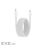 CANYON cable OnWire 60MG C-C 60W Magnet Braided 1m White (CND-CCMG60AB15W)