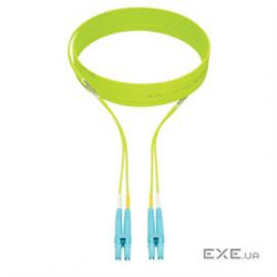 100Gb Duplex Multimode 50/125 OM5 LSZH Fiber Patch Cable (LC/LC) - Lime Green, 3M (10 (N820-03M-OM5)