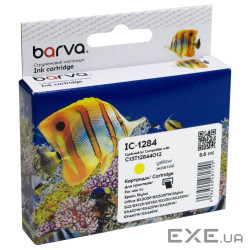 Картридж Barva Epson T1284 (C13T12844011/C13T12844012) 320с, yellow (IC-1284)