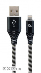 Дата кабель USB 2.0 AM to USB-C 1.0m Cablexpert (CC-USB2B-AMCM-1M-BW)