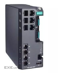 Керований комутатор Ethernet, 6 портів 10/100BaseT(X), 2 порти 100BaseFX multi (EDS-4008-2MST-LV)