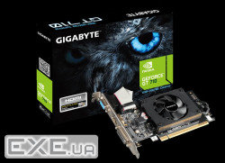Відеокарта GeForce GT710 2048Mb GIGABYTE (GV-N710D3-2GL) (GV-N710D3-2GL V2.0)