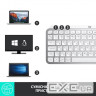 LOGITECH MX Keys Mini Minimalist Wireless Illuminated Keyboard - PALE GREY - US INT"L - (920-010499