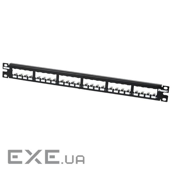 Рамка для складальної 19 "патч-панелі, 24 порти Mini-Com, Panduit (CP24BLY)