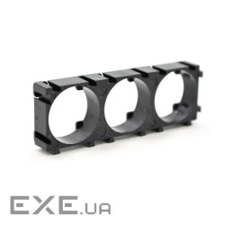 Кронштейн до акумуляторного блоку 18650 1*3p - 19.5 (3p-19.5)