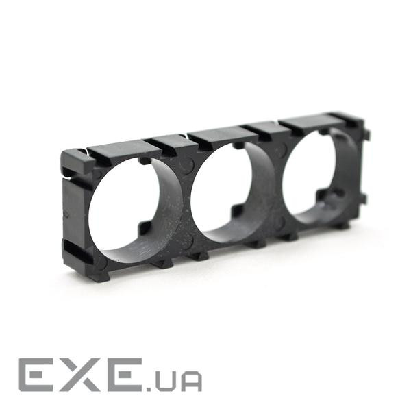 Кронштейн до акумуляторного блоку 18650 1*3p - 19.5 (3p-19.5)