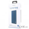 Батарея універсальна Recci Lustre 10000mAh blue с беспроводной зарядкой (378876)