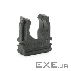 Кріплення для гофри / труби чорна 16мм (пач. 100шт. ціна за пачку) (YT21330) ) (YT21330)