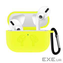 Чохол для навушників BeCover Silicon Protection для Apple AirPods Pro Yellow (704506)