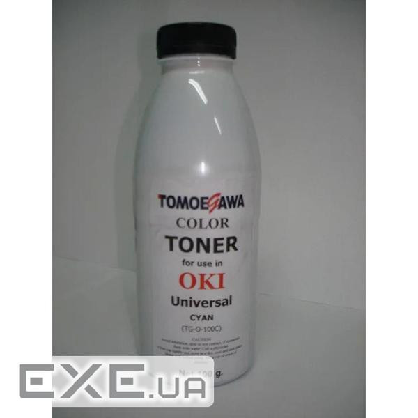 Тонер OKI UNIVERSAL, 100г Cyan Tomoegawa (TG-O-100C)