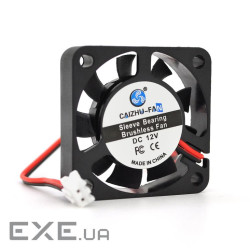 Кулер корпусний Caizhu-Fan 4010 40x40x10mm, 2pin, 12V / 0.05A (CF-4010 40x40x10 / 2)