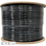 Кабель мережевий GEAR UTP 305м, cat.5e, CCA, 4*2*0,51, PVC+PE, outdoor, stee (GEC-UTPCCAOUTSC051305)