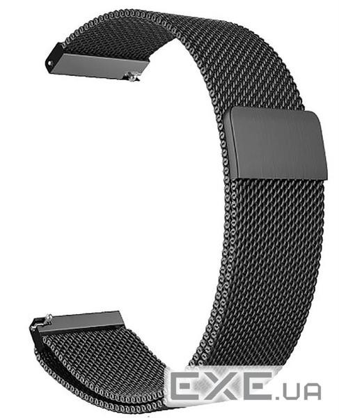 Ремінець BeCover Milanese Style для Xiaomi Amazfit Bip (20mm) Lite/Bip S Lite/GTR 42mm/GTS/T (707681)