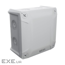 Коробка, IP 66, антивандальна IK 07 , мембранні вводи, безгалогеновий УФ-стійкий матері (KKD 160_KA)