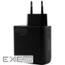 Зарядний пристрій PROOVE Silicone Power Plus 45W 1xUSB-A, 1xUSB-C, PD3.0, QC3.0 Bla (WCSP45110001)