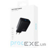 Зарядний пристрій PROOVE Silicone Power Plus 45W 1xUSB-A, 1xUSB-C, PD3.0, QC3.0 Bla (WCSP45110001)
