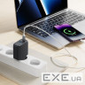 Зарядний пристрій PROOVE Silicone Power Plus 45W 1xUSB-A, 1xUSB-C, PD3.0, QC3.0 Bla (WCSP45110001)