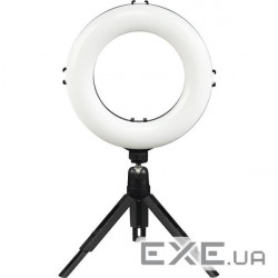 Штатив зі світлодіодним кільцем Hama SpotLight Smart 80 V2 BT Black (00004657) Hama SpotLight Smart 80 V2 BT Black (0000