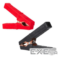 Набір акумуляторних затисків "крокодили" Merlion чорний + червоний 200А 1 (JH-015) 1 (JH-015)