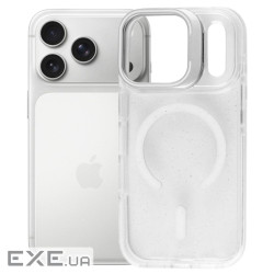 Чохол до мобільного телефона BeCover FIBRA Star Shine MagSafe Apple iPhone 17 Pro White (715431)