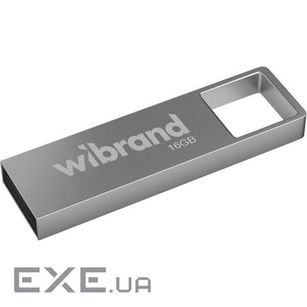 Флешка WIBRAND Shark 16GB USB2.0 Silver (WI2.0/SH16U4S)