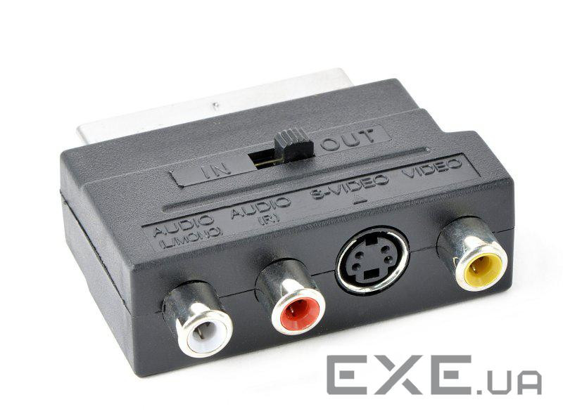 Адаптер SCART/RCA/S-VIDEO Cablexpert (CCV-4415)