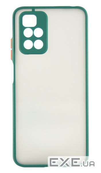 Накладка силіконова для смартфона Xiaomi Redmi 10, Gingle Matte Case (strong) Dark Green