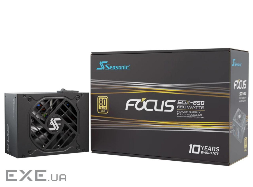 Блок живлення Seasonic 650W (FOCUS-SGX-650)