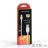 Дата кабель USB 2.0 AM to USB-C 2.0m 2.4A white Grand-X (PC-02W)