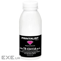 Тонер HP CLJ Pro 300 M351/M375, Pro 400 M451/M475, 80г Magenta Printalist (TR-CE413A-80-PL)