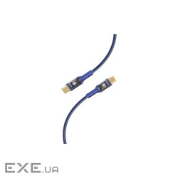 Дата кабель USB-C to USB-C 2.0m Promate (lucidline-cc200.navy)