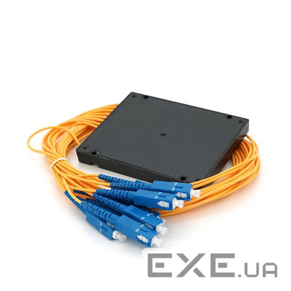 PLC splitter: 1x8 SC / UPC Merlion ML-OP-S625