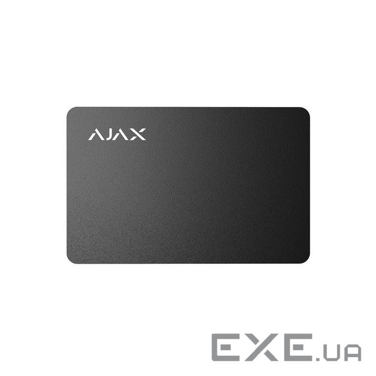 Картка Ajax Pass 1шт, Jeweler, безконтактна, чорний (AP1PB)