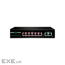 Коммутатор сетевой POE GV-020-D-6G+2PG