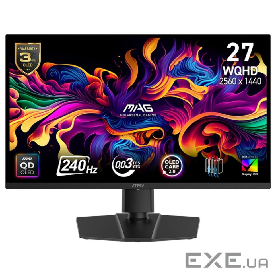Монітор MSI MAG 271QP QD-OLED X24