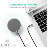Кабель мультимедійний 3.5mm M to 3.5mm M 0.5m 90 corner AV112 blue Ugreen (60178)